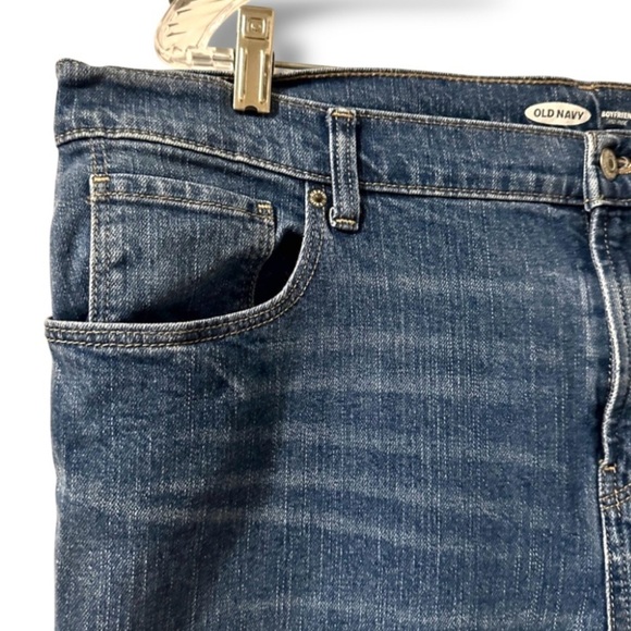 Old Navy Boyfriend Mid Rise Straight Leg Blue Jeans Women’s Plus Size 16 Denim - Picture 3 of 13